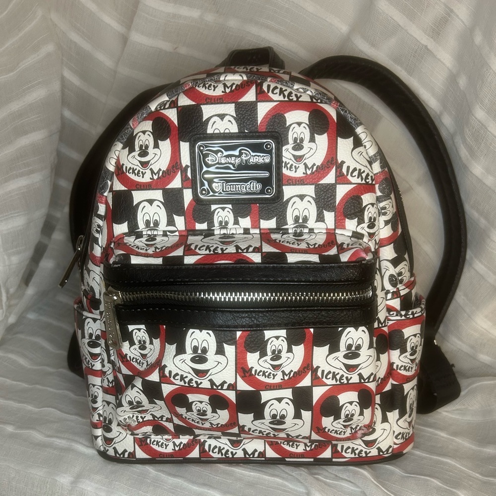 Loungefly Disney Parks Mickey Mouse Club Backpack